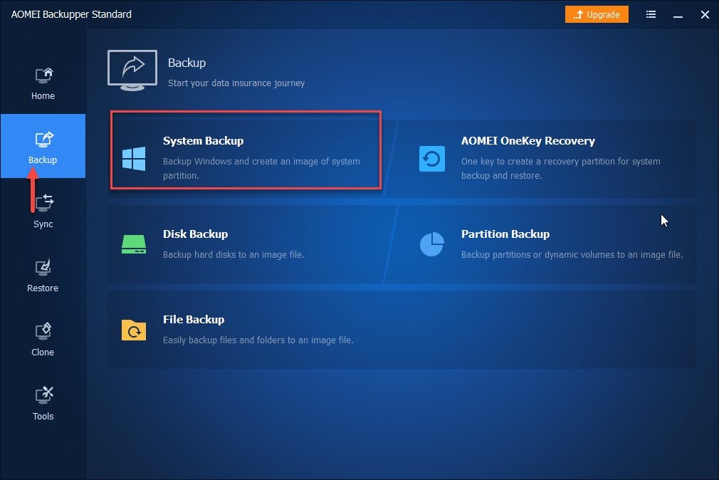 How To Backup And Restore Operating System Using AOMEI