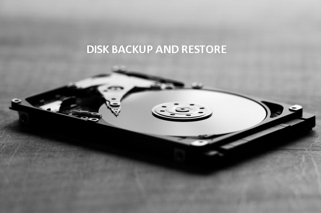 disk backup restore