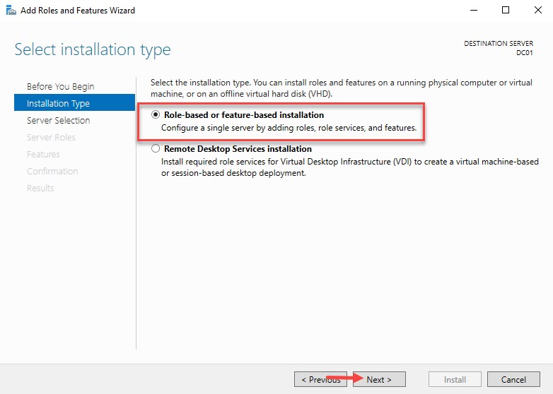 How to Install Active Directory Domain Services Role