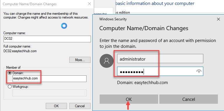 How to Add a Server to a Domain Network