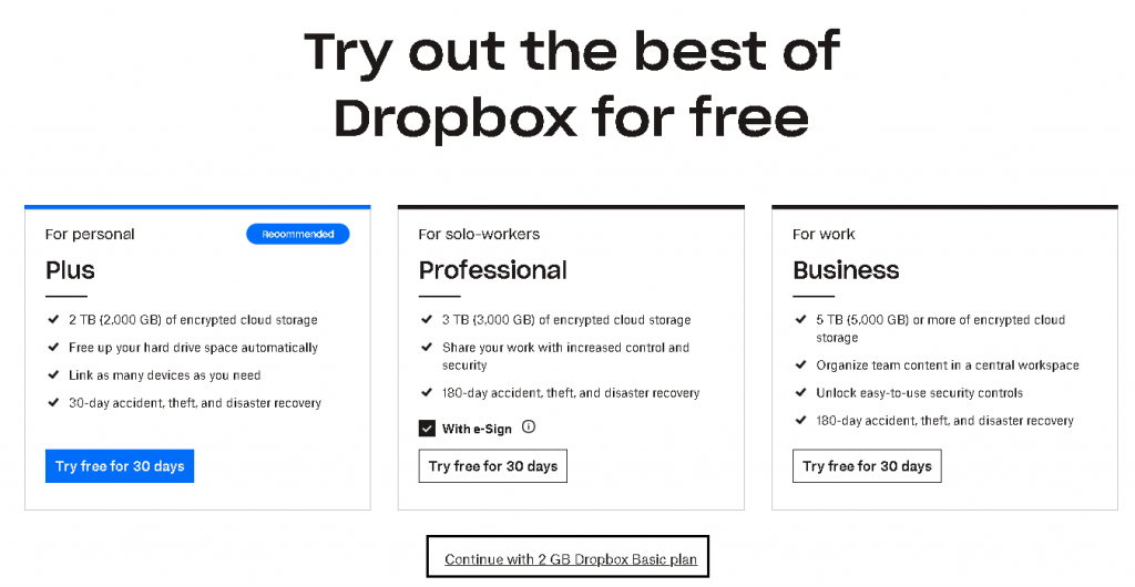 How to Register for a Free Dropbox Account